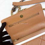 Load image into Gallery viewer, Chanel19 Wallet on Chain 21K Caramel Lambskin Mixed Hardware
