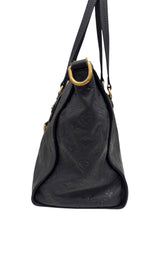 Load image into Gallery viewer, Louis Vuitton Lumineuse PM Navy Empreinte Gold-tone Hardware
