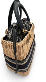 将图片加载到图库查看器，Christian Dior Lady Dior Natural Wicker - Medium
