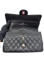 Load image into Gallery viewer, Chanel Timeless Classic Medium M/L Black Caviar Silver-tone Hardware
