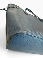Charger l'image dans la galerie, Louis Vuitton LV Neverful MM, Monogram Denim/Epi Leather, Gold-tone Hardware
