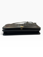 Load image into Gallery viewer, Chanel Gabrielle Quilted Wallet on Chain, Black Calfskin, Mixed-tone Hardware
