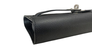 Hermes Kelly To Go Black Epsom Leather Palladium Hardware