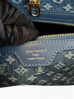 Charger l'image dans la galerie, Louis Vuitton LV Neverful MM, Monogram Denim/Epi Leather, Gold-tone Hardware
