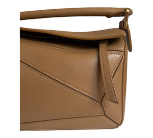 Loewe Puzzle Bag Satin Calfskin Small with Strap