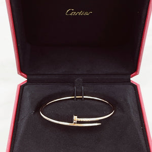 Cartier Juste Un Clou Bracelet, Small Model Rose Gold, JUC Size 19