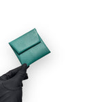 Charger l&#39;image dans la galerie, Hermes Bastia Coin Purse Malachite Epsom, Palladium-plated Hardware
