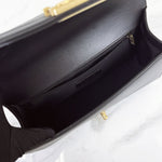 将图片加载到图库查看器，Chanel Leboy New Medium Black Diamond Quilted Lambskin Gold Hardware
