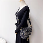 Load image into Gallery viewer, Christian Dior Saddle Bag Medium
