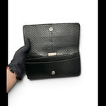 Load image into Gallery viewer, Chanel Python Crystal Beaded Minaudière Evening Clutch
