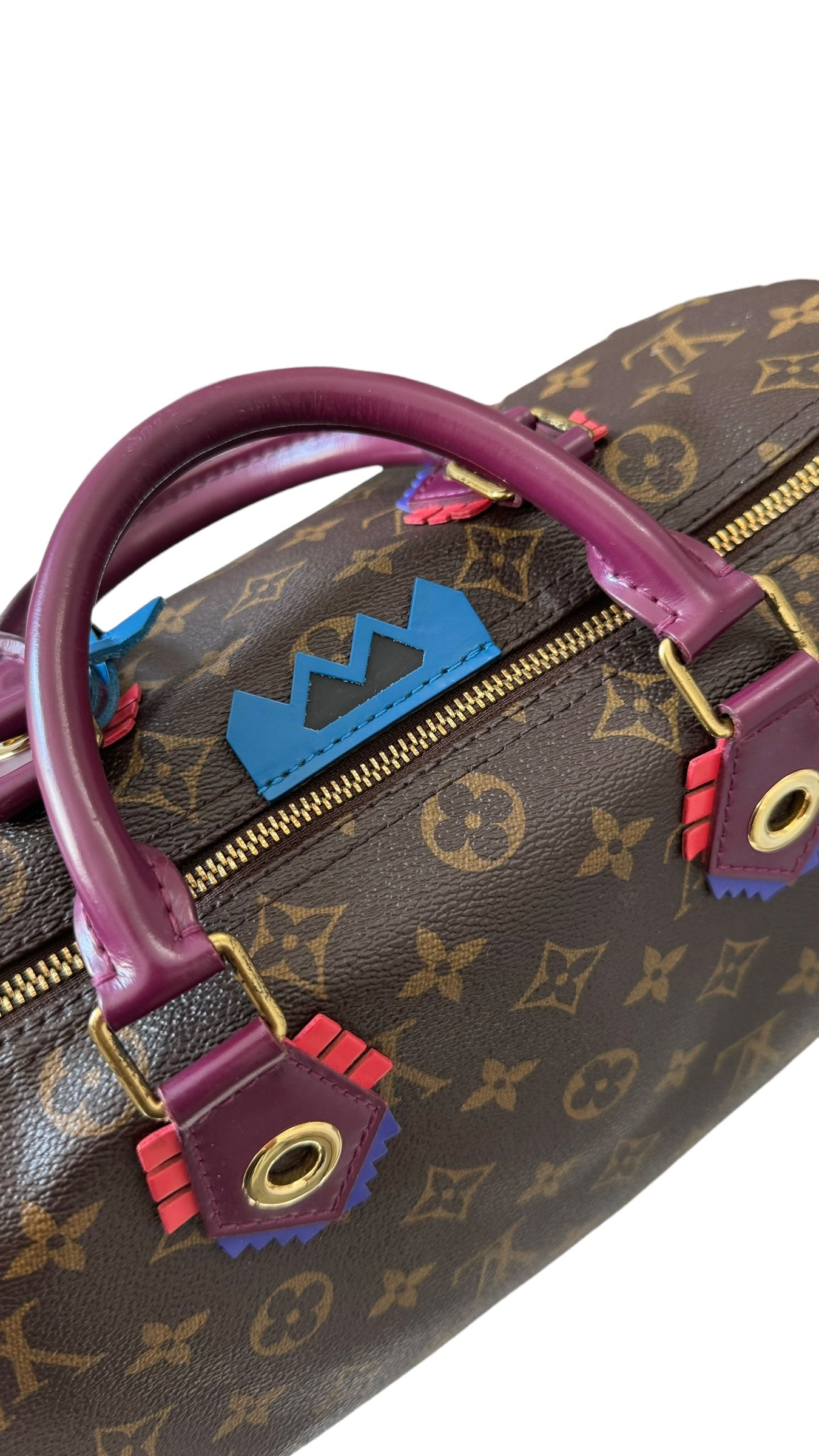 Louis Vuitton LV Speedy 30 Monogram Totem Collection