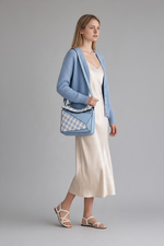 Load image into Gallery viewer, Loewe Puzzle Bag Medium, Sky Blue Calfskin
