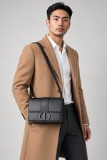 Load image into Gallery viewer, Christian Dior Montaigne 30, Black Calfskin Black Hardware
