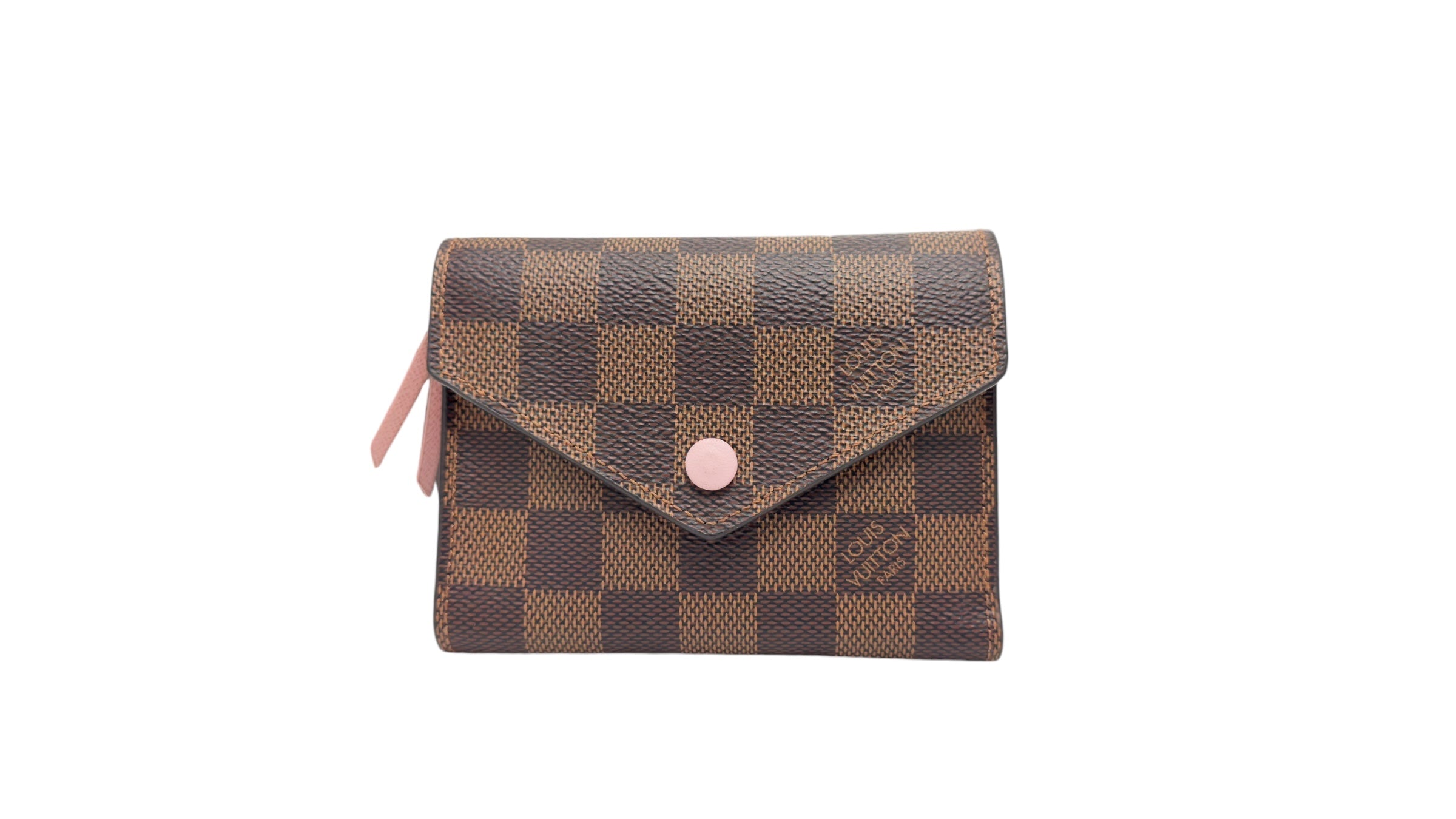 Louis Vuitton Victorine Wallet Monogram Rose Ballerine