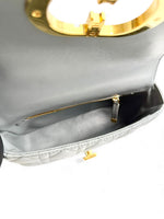 Load image into Gallery viewer, Christian Dior Caro Small – Stone Grey Calfskin, Gold-tone Hardware

