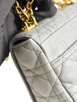 Load image into Gallery viewer, Christian Dior Caro Small – Stone Grey Calfskin, Gold-tone Hardware
