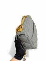 Load image into Gallery viewer, Christian Dior Caro Small – Stone Grey Calfskin, Gold-tone Hardware
