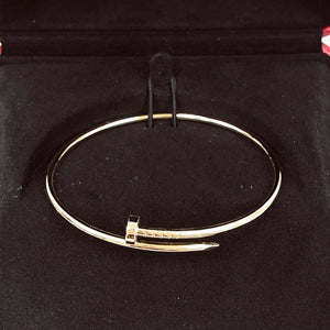 Cartier Juste Un Clou Bracelet, Small Model Rose Gold, JUC Size 19