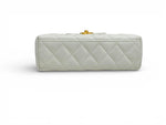 Load image into Gallery viewer, Chanel Kelly Shopping Tote Mini White Calfskin Gold-tone Hardware
