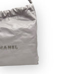 Load image into Gallery viewer, Chanel 22 Handbag Medium Quilted Dove Grey Calfskin, Silver-tone Hardware
