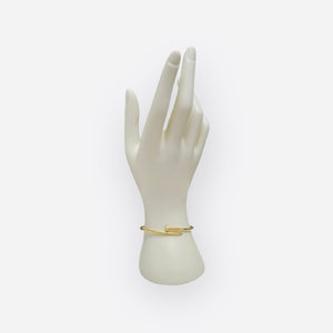 Cartier Juste Un Clou Bracelet, Small Model, 20 Brilliant-Cut Diamonds Yellow Gold, size 16 JUC