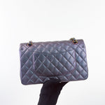 Load image into Gallery viewer, Chanel Timeless Classic Medium M/L 16C Iridescent Purple Rainbow Hardware
