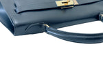 Load image into Gallery viewer, Hermes Kelly32 Sellier Vintage Black Box 24kt Plated-Gold Hardware
