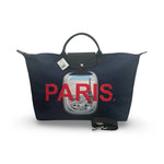 Load image into Gallery viewer, Longchamp le pliage travel tote- 2023 exclusive paris collection
