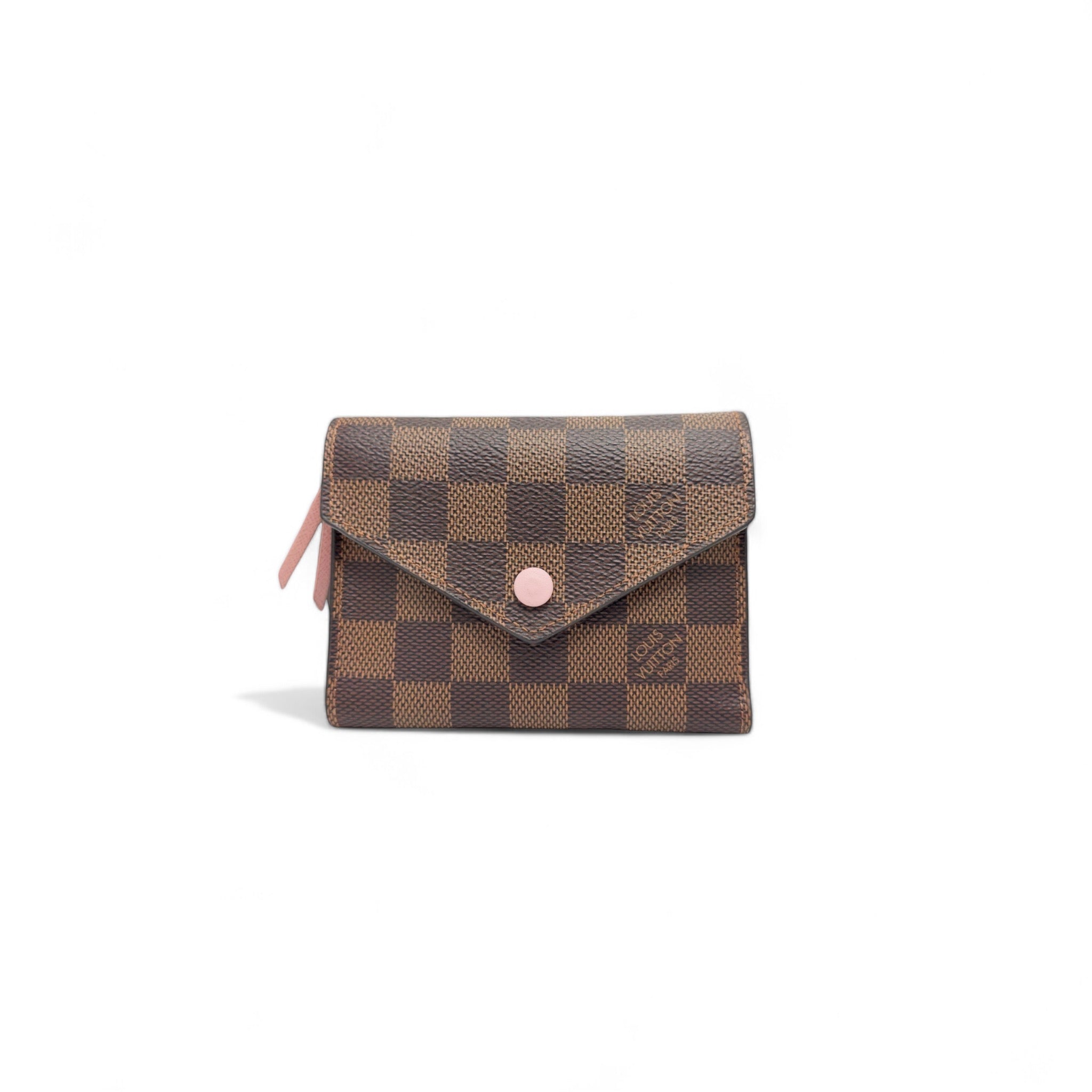 Louis Vuitton Victorine Wallet Monogram Rose Ballerine