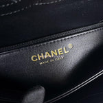 将图片加载到图库查看器，Chanel Trendy CC Small Black Lambskin Rose Gold Hardware
