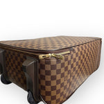 将图片加载到图库查看器，Louis Vuitton LV Pegase 60 Rolling Luggage Damier Ebene
