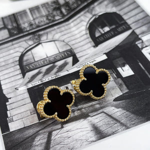 Van Cleef and Arpels Vintage Alhambra Earrings VCA