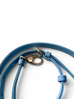 将图片加载到图库查看器，Christian Dior Lady Dior Micro Baby Blue, Gold-tone Hardware
