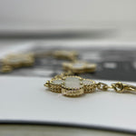 Load image into Gallery viewer, Van Cleef and Arpels Vintage Alhambra 5 Motifs Bracelet
