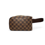 Load image into Gallery viewer, Louis Vuitton Geronimo Waist Bag Damier Ebene Gold-tone
