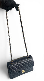 Charger l'image dans la galerie, Chanel Timeless Classic Small Black Caviar Gold-tone Hardware
