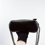 将图片加载到图库查看器，Chanel Gabrielle Small Black Calfskin Mixed Hardware
