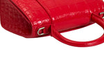 Load image into Gallery viewer, Balenciaga Hourglass XS Handbag,  Lipstick Red Croc-Embossed Calfskin, Red Enamel-plated Hardware
