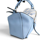 Load image into Gallery viewer, Loewe Puzzle Bag Medium, Sky Blue Calfskin

