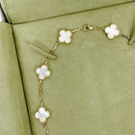 Load image into Gallery viewer, Van Cleef And Arpels VCA Vintage Alhambra 10 Motifs White Mother of Pearl Yellow Gold
