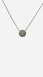 Charger l&#39;image dans la galerie, Tiffany &amp; Co. 1837 Circle Pendant Necklace, Diamond White Gold
