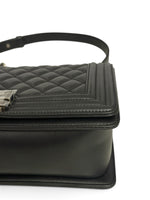 Charger l'image dans la galerie, Chanel Leboy Old Medium Black Calfskin, Ruthenium Hardware

