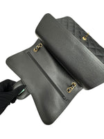 将图片加载到图库查看器，Chanel Timeless Classic Jumbo Black Caviar Gold-tone Hardware
