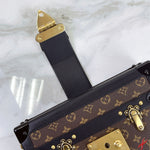 Load image into Gallery viewer, Louis Vuitton Petite Malle Trunk Bag Classic Monogram, Gold-tone Hardware
