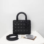 将图片加载到图库查看器，Christian Dior Lady Dior Ultramatte Black
