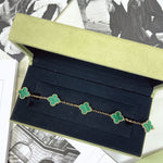 Load image into Gallery viewer, Van Cleef and Arpels Vintage Alhambra 5 Motifs Bracelet- VCA
