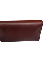 将图片加载到图库查看器，Hermès Kelly To Go Bordeaux Veau Togo Leather Palladium Hardware
