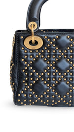 将图片加载到图库查看器，Christian Dior Supple Lady Dior Studded - Mini
