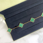 Load image into Gallery viewer, Van Cleef and Arpels Vintage Alhambra 5 Motifs Bracelet VCA
