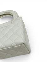 Load image into Gallery viewer, Chanel Kelly Shopping Tote Mini White Calfskin Gold-tone Hardware
